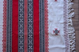 Traditional Toda Embroidery Fabric